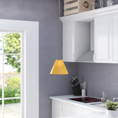 Luminaire suspendu conique 1 lumière Cascio