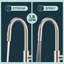 Pull Down Spray Single Lever Kitchen Tap-150585352