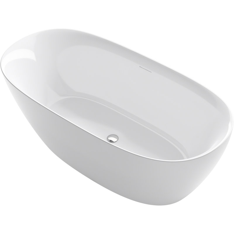 Baignoire de trempage autoportante 67 "x 32" Unwind