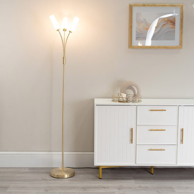 Abrianne 158.5cm Traditional Floor Lamp