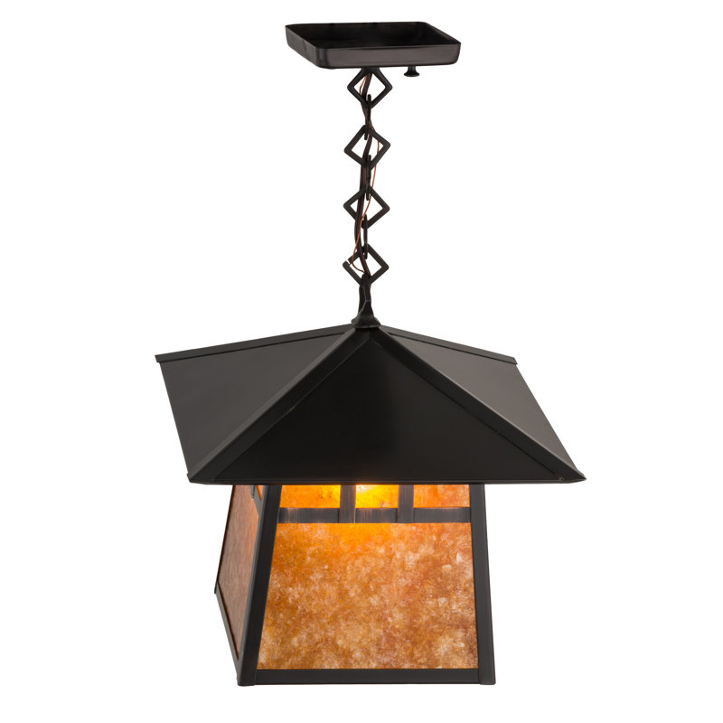 Luminaire suspendu géométrique 1 lumières lanterne Wysocki
