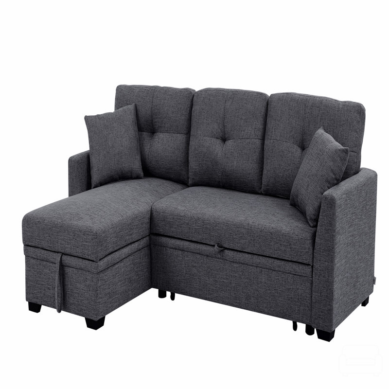 Canapé-lit modulaire avec rangement