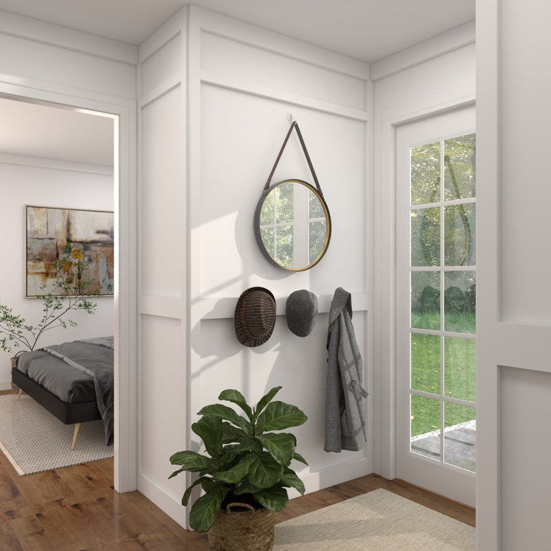 Miroir mural contemporain et moderne Bianchi