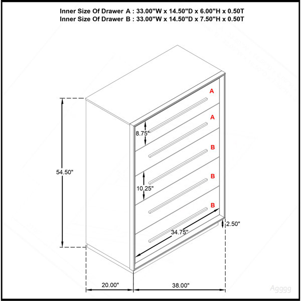 Dimensions du produit
