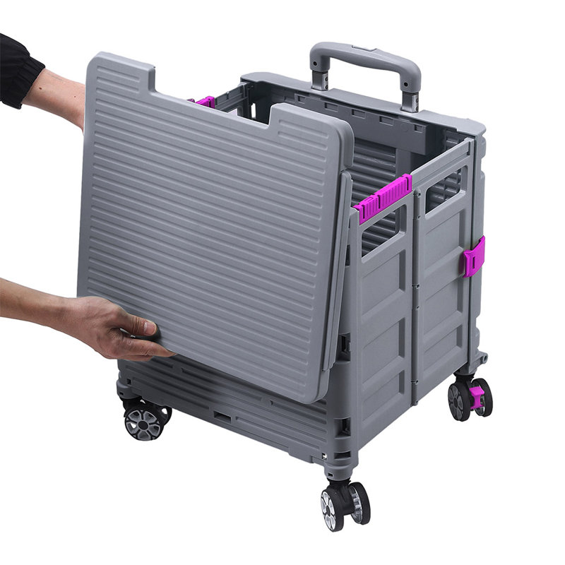 91cm H x 40cm W Utility Cart, Grey