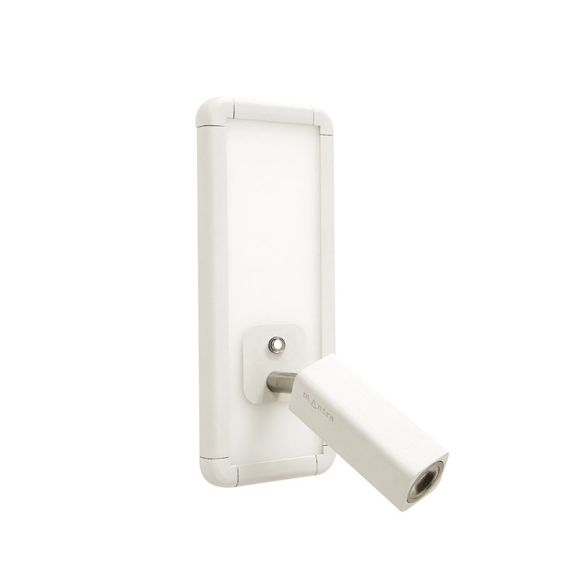 Tyrion 2-Light LED Wall Spotlight, White
