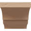 Bois de cèdre brut Asheboro, grain de bois TimberThane Corbel, apprêté brun clair-88289121