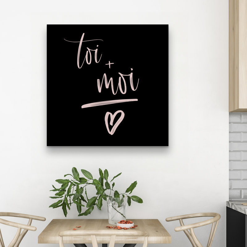You + me - 32"x32" art on canvas