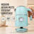Classic Retro Water Kettle, 1.7 L, Aqua-132471148