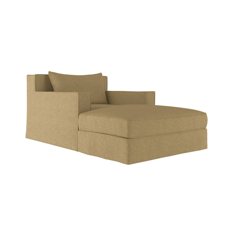 Chaise longue Mulberry, Ébène, Cuir rétro chocolat