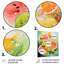 «Summertime Watermelon Fruit 1 - Fruits», art mural en métal-1344935136