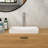 Semi-Recessed Ceramic Bathroom Sink-120248594