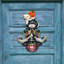 Cintre pour porte en bois d’halloween