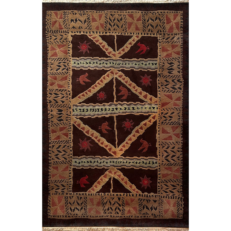 SUNDIAL CHOCOLATE, Rectangle 5' x 7'