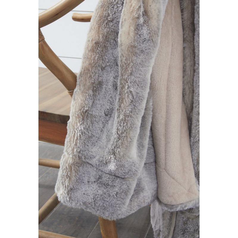Raegan Faux Fur Throw