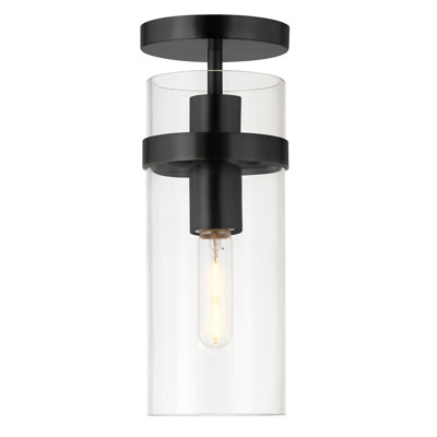 Plafonnier semi-encastré 1 lumière 5 po Alisone