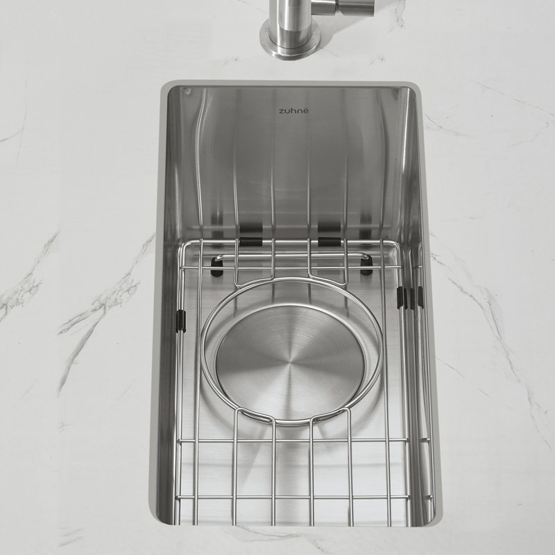 Modena Undermount Bar and RV Sink, 16-Gauge Stainless Steel (10 x 18)