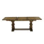 L'ensemble de salle à manger 11 pièces comprend une table de salle à manger rectangulaire avec rallonge amovible et 10 chaises de salle à manger Parson en tissu bleu-1638574053-1704496091-1704496092