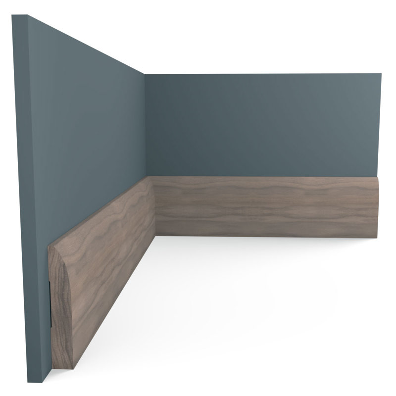 Moulure de teinture pour bois massif WM713, Noyer