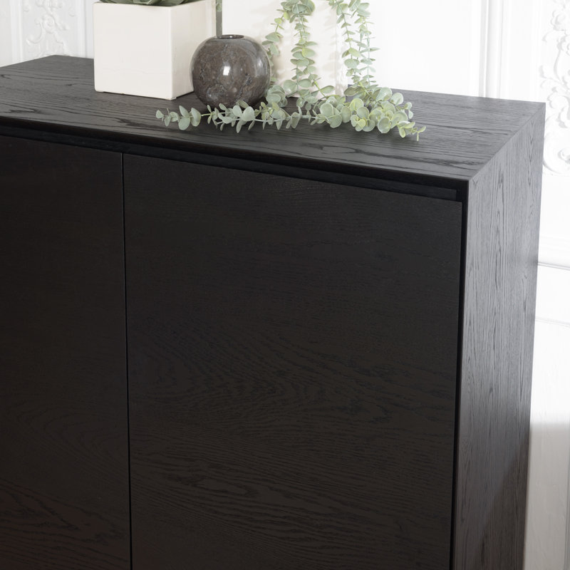 MAXENDRE 94cm Sideboard, Black