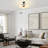 Janto 3-Light Glass Semi Flush Mount-825938349