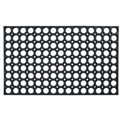 Ranite Non-Slip Geometric Doormat