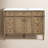 Rivers 48'' Single Bathroom Vanity with Carrara Marble Top-2098139621