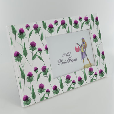 Kana Purple Ceramic Matte Picture Frame