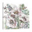 «White Poppies and Eucalyptus II» par Tre Sorelle Studios, reproduction d'art sur toile tendue-26357971