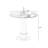 Black Round Marble Dining table-1011540436