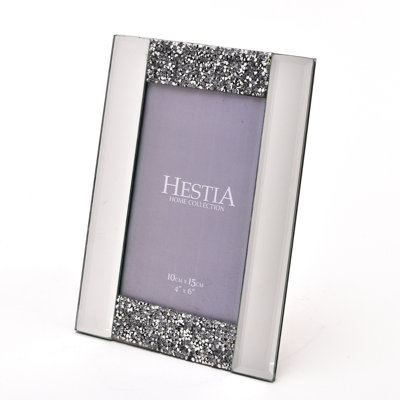 Silver Glass Picture Frame