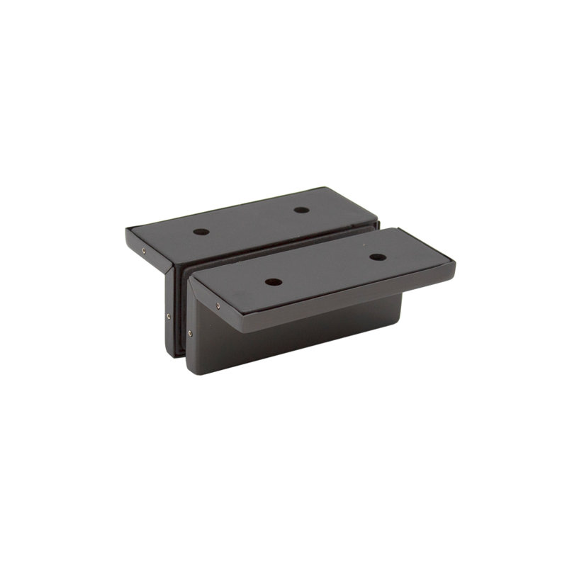 FHC PF94MB Ceiling Mounted Support Fin Bracket Patch Fitting - Matte Black