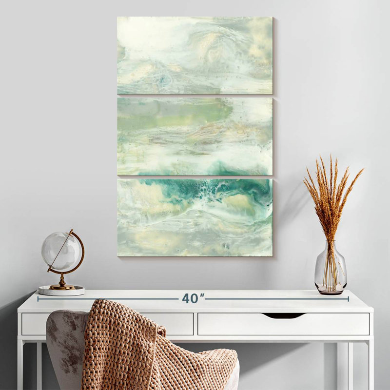 Serene Seafoam I, H 32 po x l 20 po