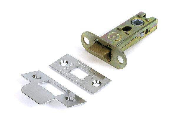 Polished Nickel 3" Heavy Duty Latch, Satin Chrome