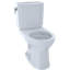 Drake® II 1G Two-Piece Round 1.0 GPF Universal Height Toilet with CEFIONTECT (Seat Not Included)-67228068-22901147