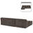 Modern Minimalist L-Shaped Chenille Upholstered Sectional Sofa with Storage Pockets and Three Pillows-1336592640-1336592642