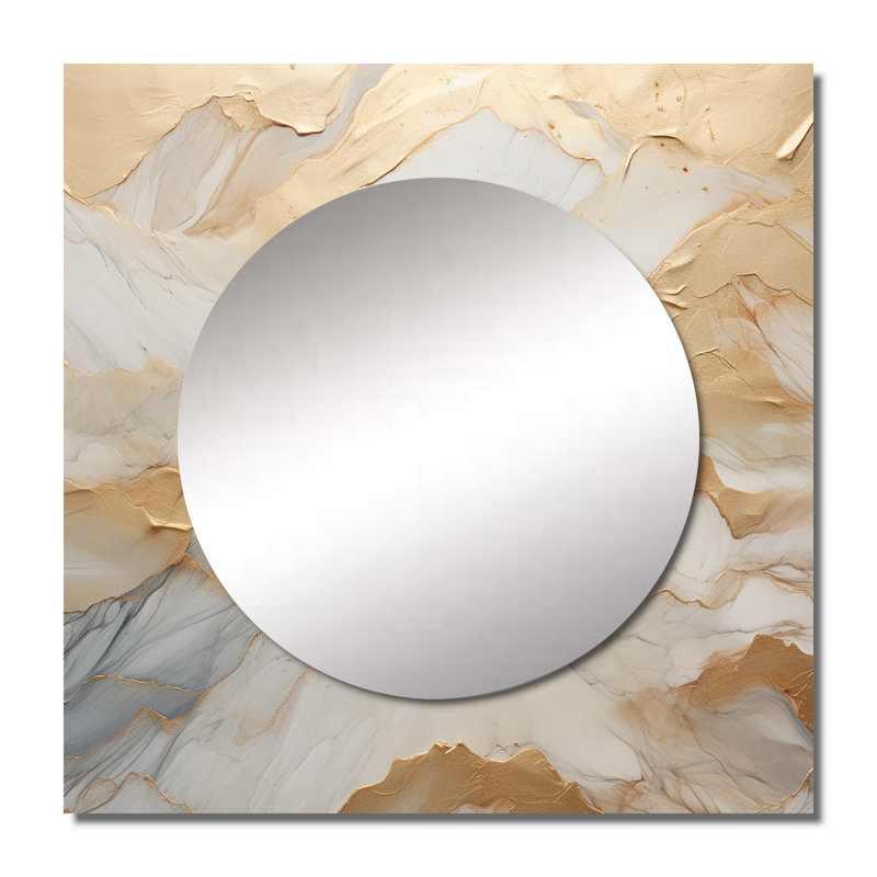 Grand miroir mural carré Fairdale, 29 po x 29 po