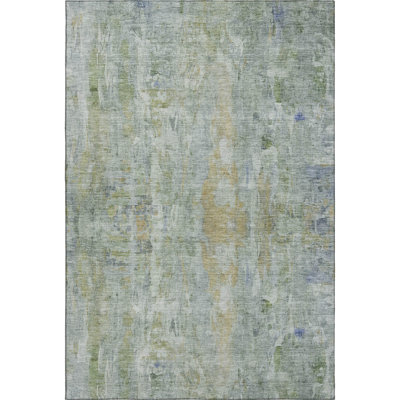 Premium Machine Washable Mayfield AMF2310 Abstract Rug