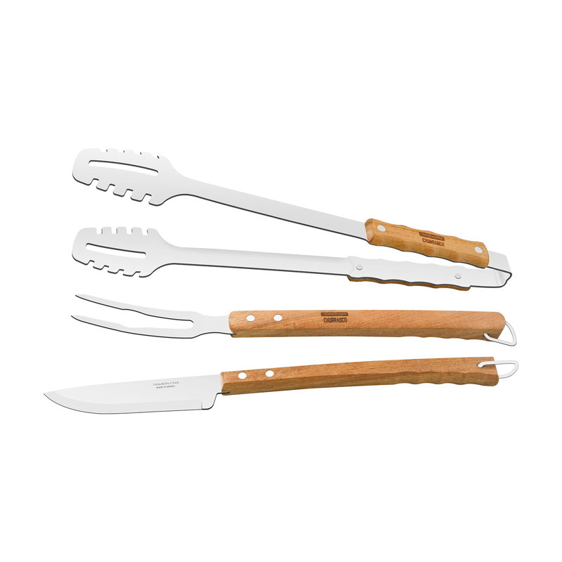 3-Piece Barbeque Tool Set