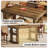 63-inch Counter Height Dining Table