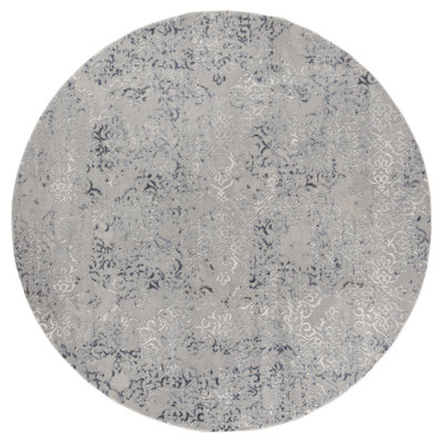 Askov Faux Leather Camouflage Indoor Rug