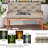 2-3 Seat Swing Replacement Cushion, Outdoor Bench Cushions With Backrest Thicken 4"-1008439805-1008439783