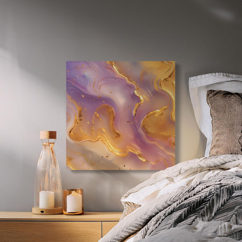 Akur No Frame Print on Canvas, 25.4 cm H  x 25.4 cm W