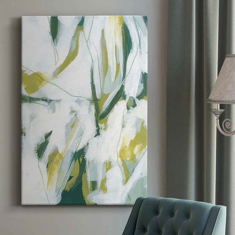 Emerald Ice I sur impression sur toile, H 18 po x l 12 po x P 1 po