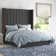 Dipson Upholstered Wingback Bed