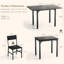 Ensemble de table de salle à manger pliable 5 pièces avec plateau en bois extensible-979065839-979437211-979437213