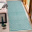 Tapis gris-beige en coton tissé à plat à la main à motif géométrique Siggers-1719493988-1647240217