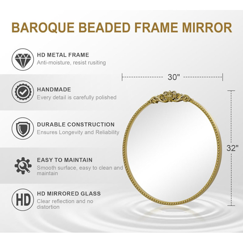 Miroir de style baroque