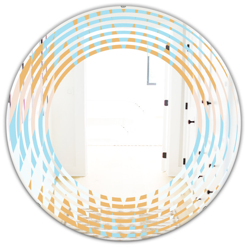 Miroir mural Quatrefoil, 23,6 po x 23,6 po