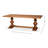 Lionisio Trestle Table, Noce Antica